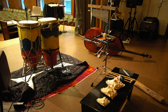 Percussion and bass